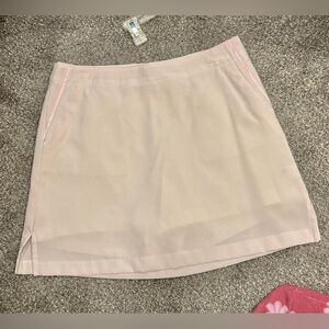 Lady Hagen Golf Skort - pink white gingham - women’s size 6 - Like New